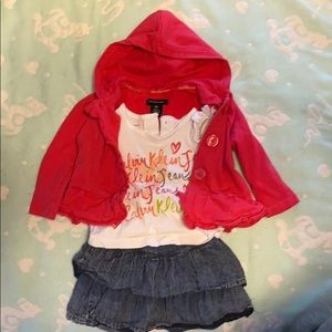 Calvin Klein skirt set